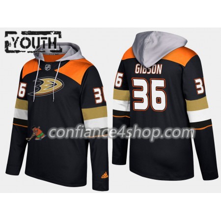 Enfant Anaheim Ducks John Gibson 36 N001 Chandails à capuchon
